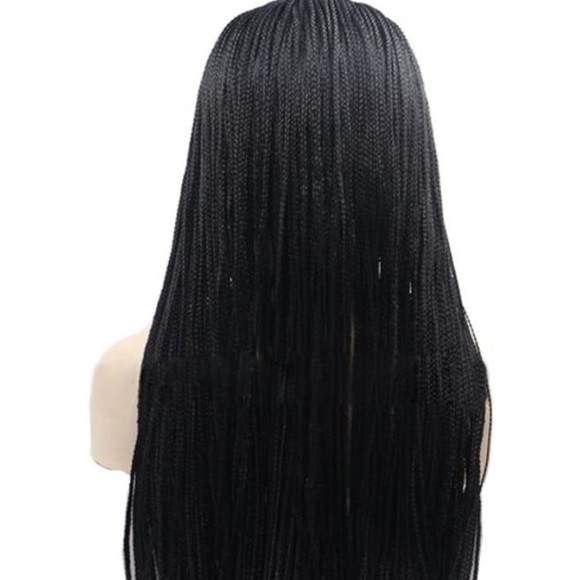 24inch Yaki Micro Braids Lace Front Wig - Picture 5 of 7